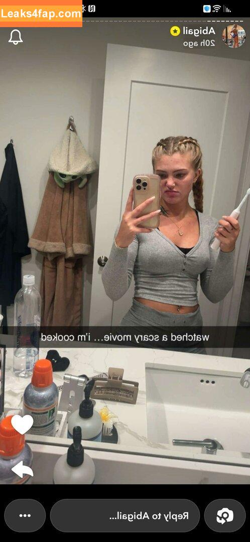 abigailwhhite /  слитое фото фото #0141