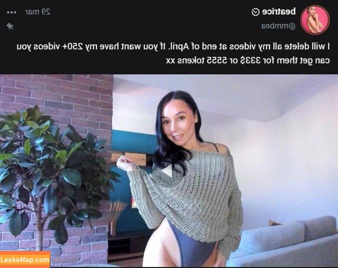 Beabeatrice / Squirtbetty / beabeatriceof leaked photo photo #0049