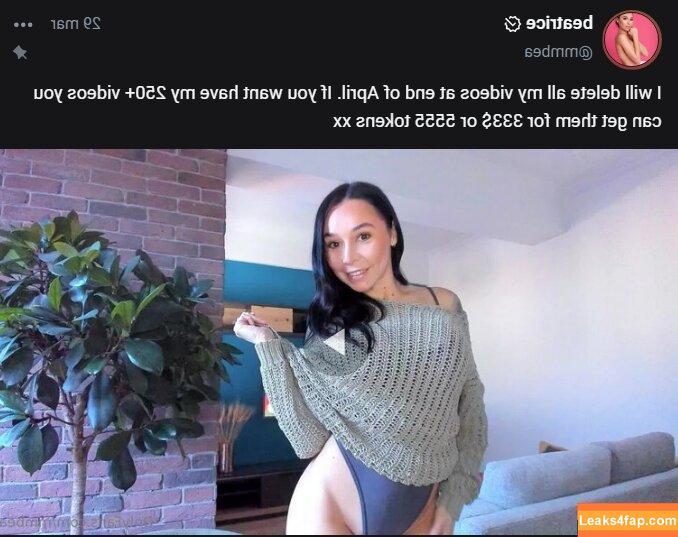 Beabeatrice / Squirtbetty / beabeatriceof leaked photo photo #0050