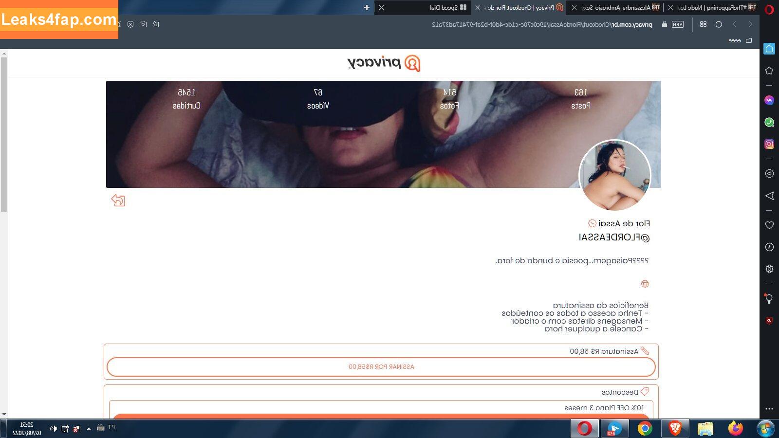 FlordeAssai / https: / theaprilflores leaked photo photo #0006
