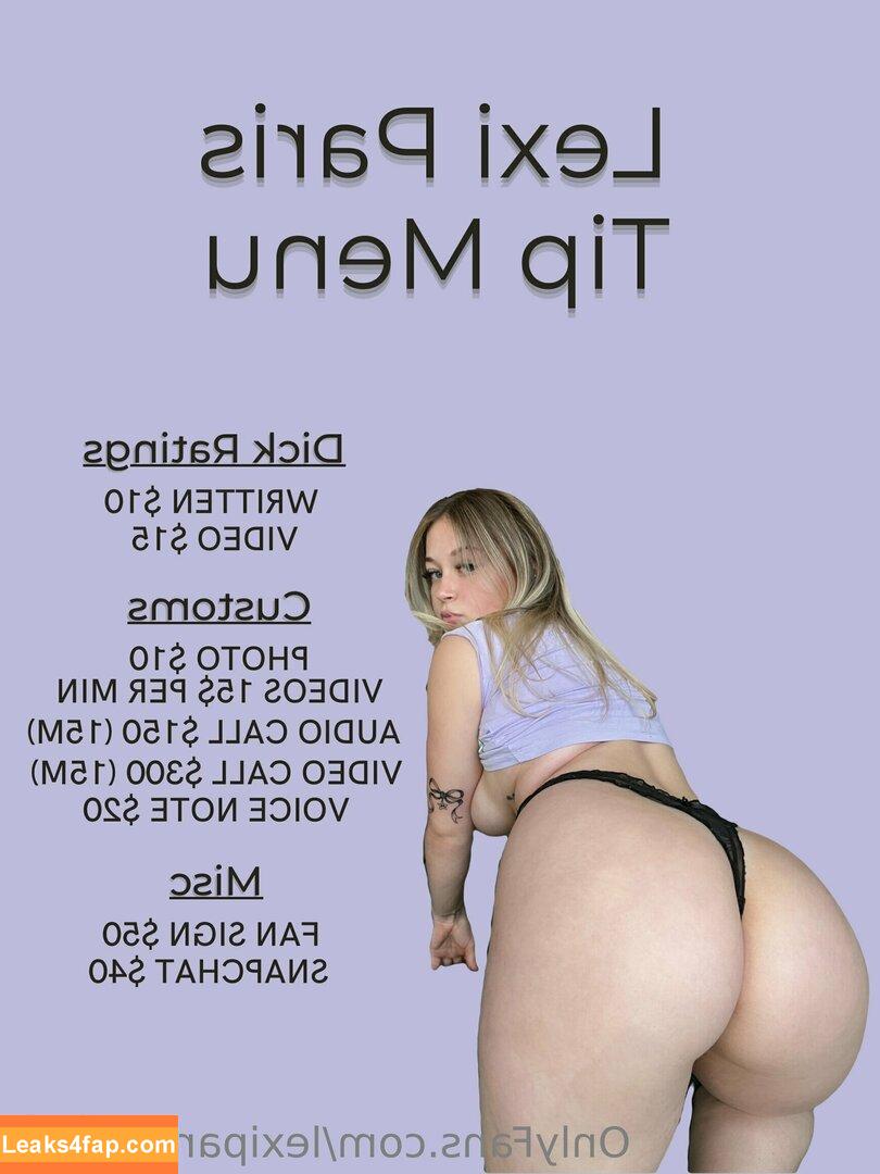 lexiparisofficial /  leaked photo photo #0006