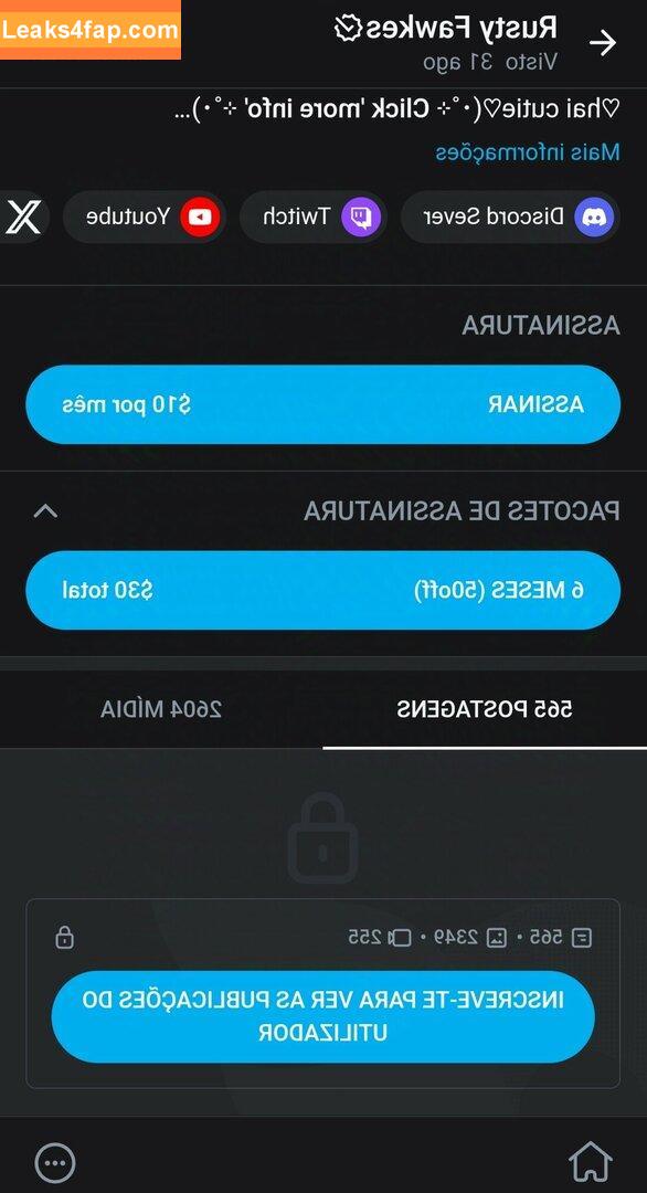 Rusty Fawkes / rusty.fawkes / rustyfawkes / rustyxfawkes leaked photo photo #1160