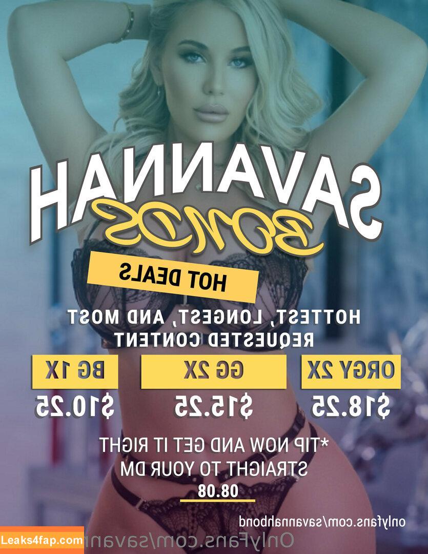 savannahbond / thesavannahbond leaked photo photo #0077