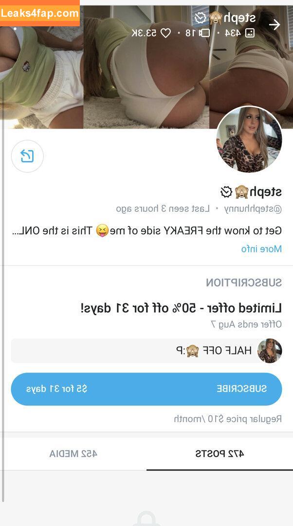 stephhunny / hunnywh0re / stephhunnyy_ leaked photo photo #0007