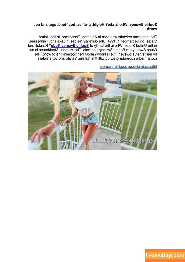 Sophie Swaney / realslimsophie5 / sophieswaney_outdoors / therealslimswaney слитое фото фото #0266