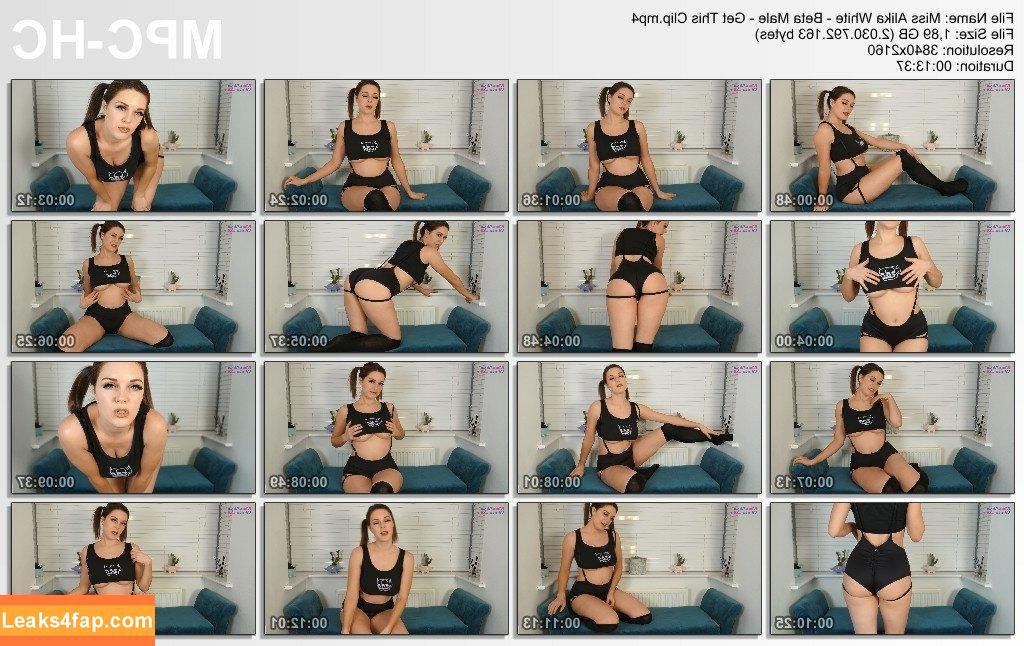 MissAlikaWhite / brattyprincessalika leaked photo photo #0001