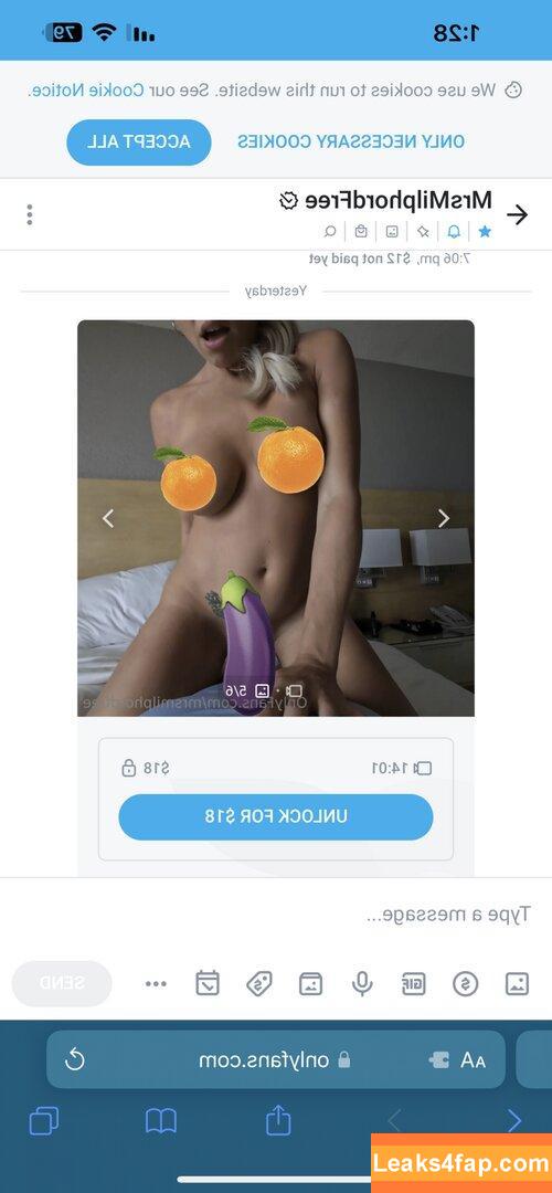 Mrs Milphord / mrsmilfordofficial leaked photo photo #0001