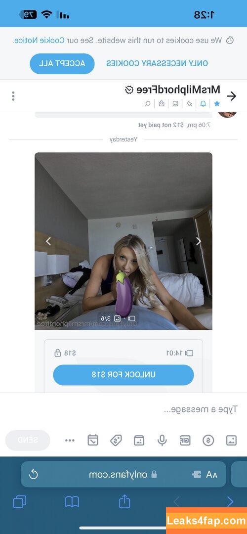 Mrs Milphord / mrsmilfordofficial leaked photo photo #0003