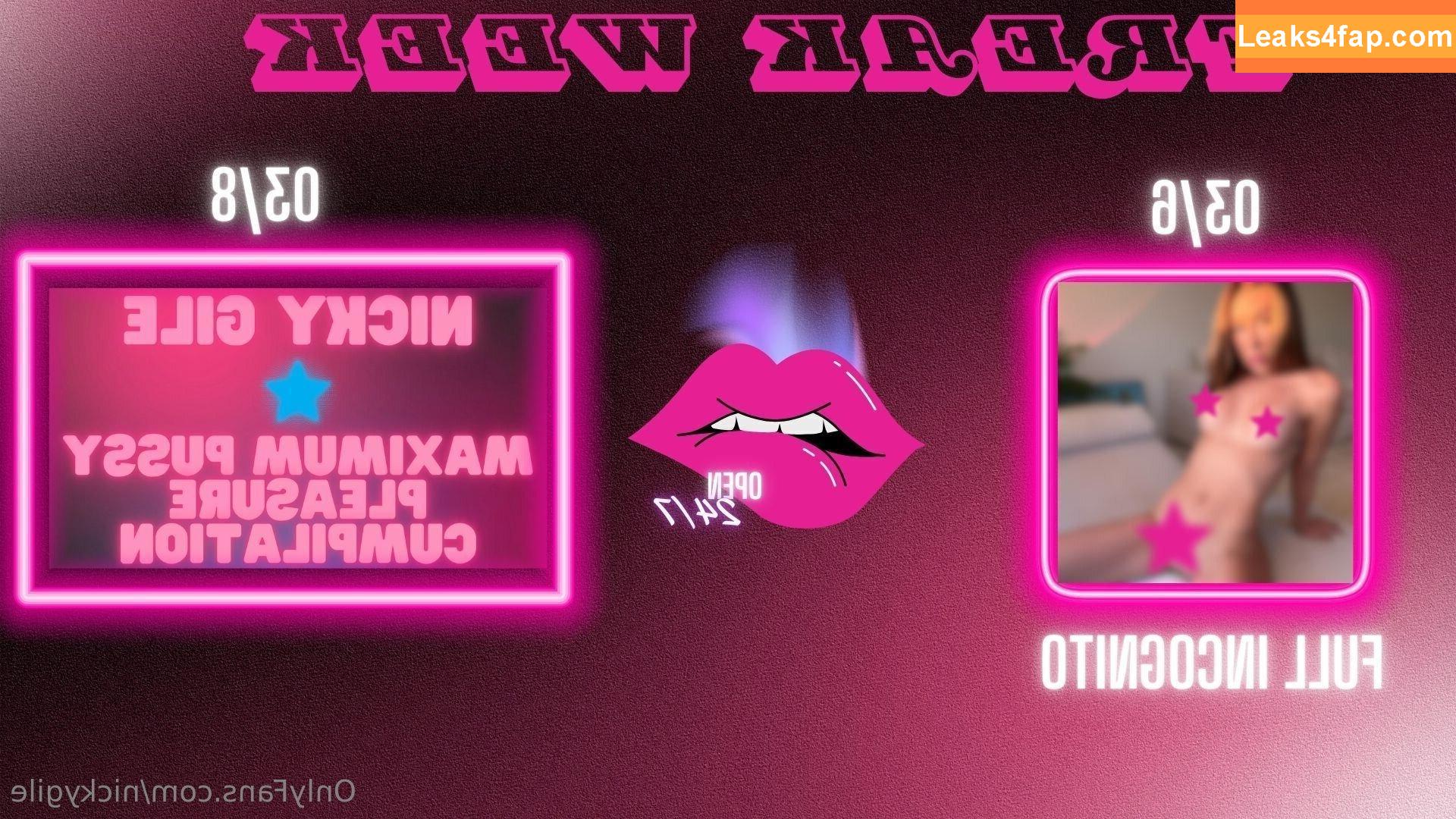nickygile /  leaked photo photo #0001