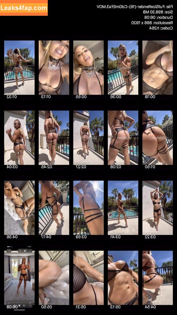 Lauren Drain / laurendrainfit leaked photo photo #0002