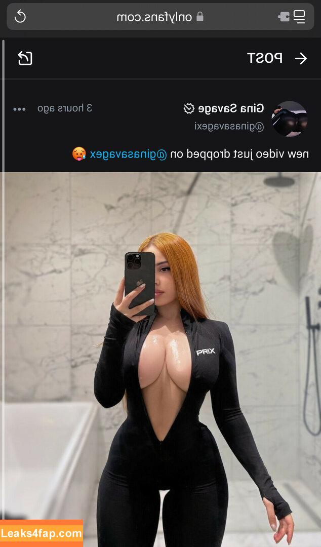 Gina Savage / ginasavagex / ginaxbaby leaked photo photo #0001