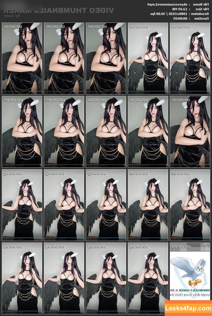 skyexxxsummers /  leaked photo photo #0002