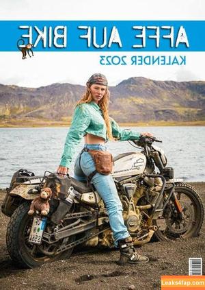 Affe auf Bike photo #0465