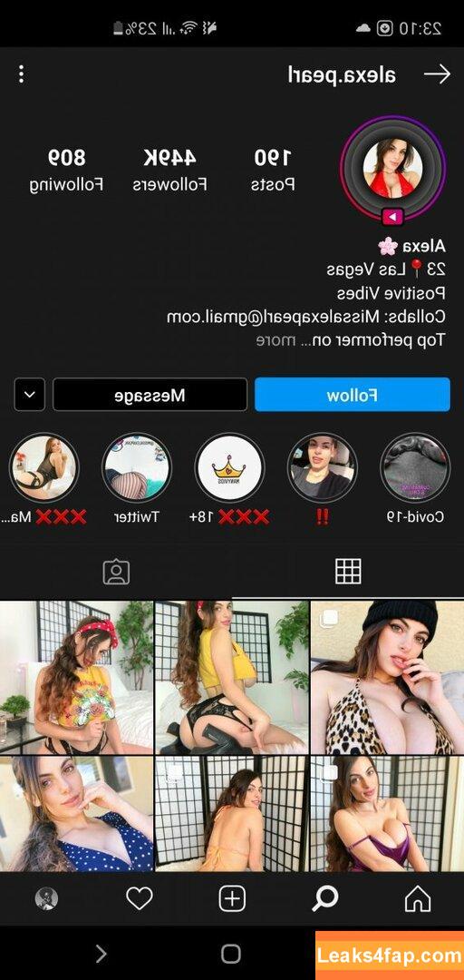 Alexa Pearl / Alexapearl / JosephX2k22 / alexa_pearlfans / missalexapearl leaked photo photo #1039