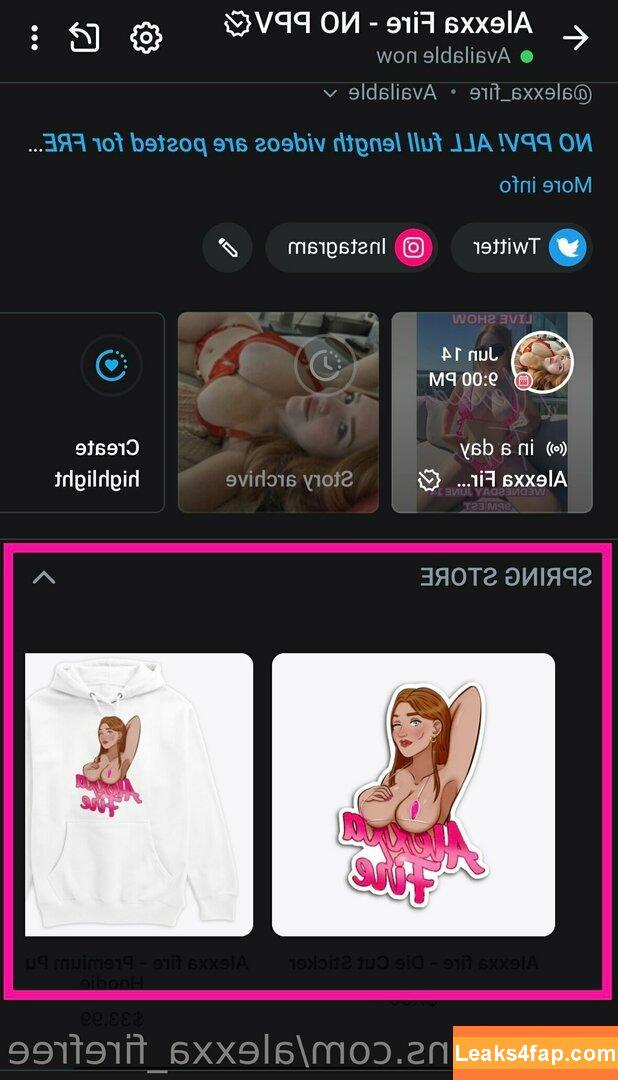 alexxa_firefree /  leaked photo photo #0046