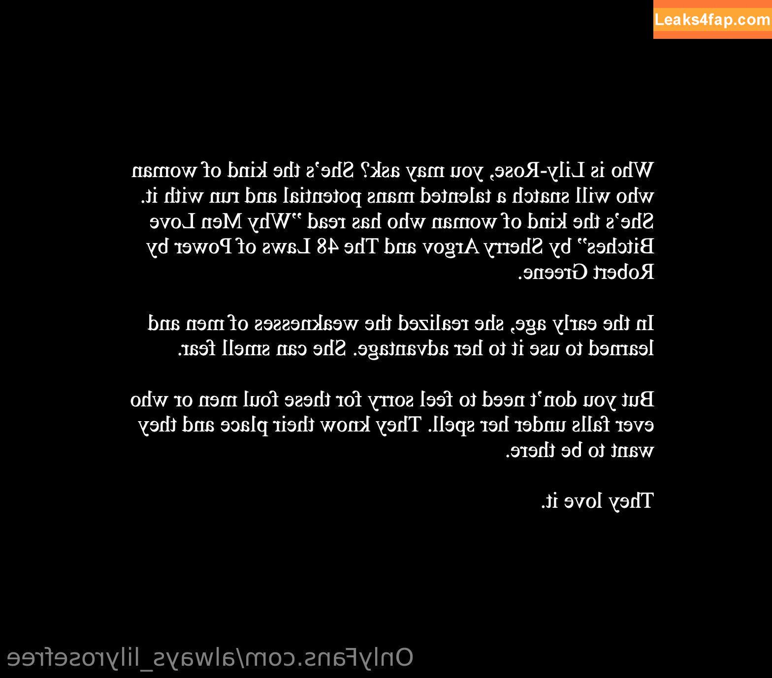always_lilyrosefree / liz_05_dixson leaked photo photo #0002