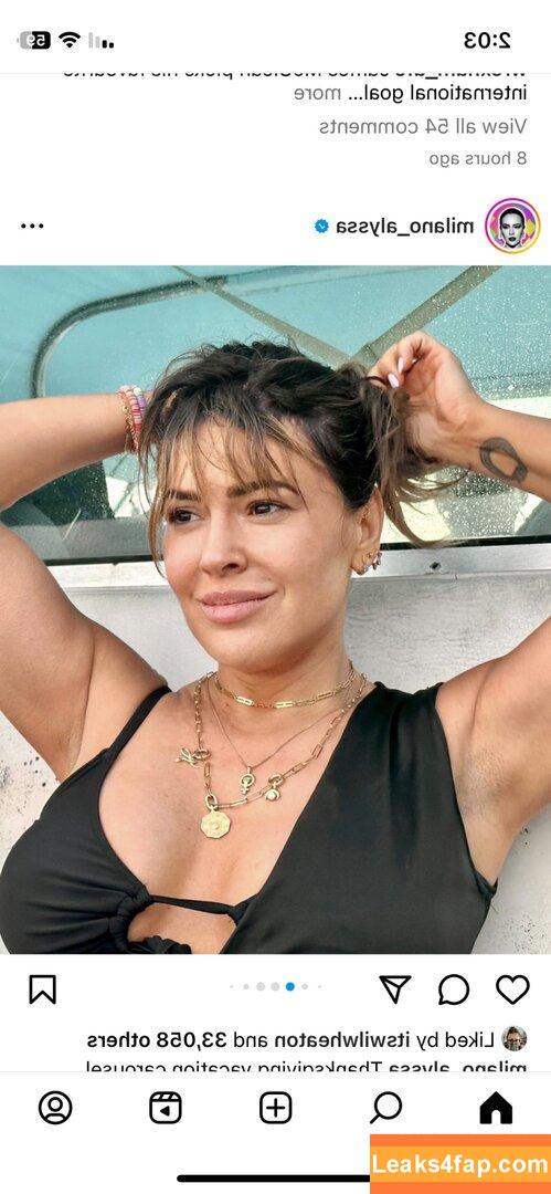 Alyssa Milano / alyssa_milano / milano_alyssa / milanoxxx leaked photo photo #0308
