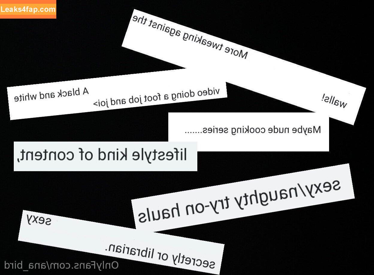 ana_bird / anabird.art leaked photo photo #0063