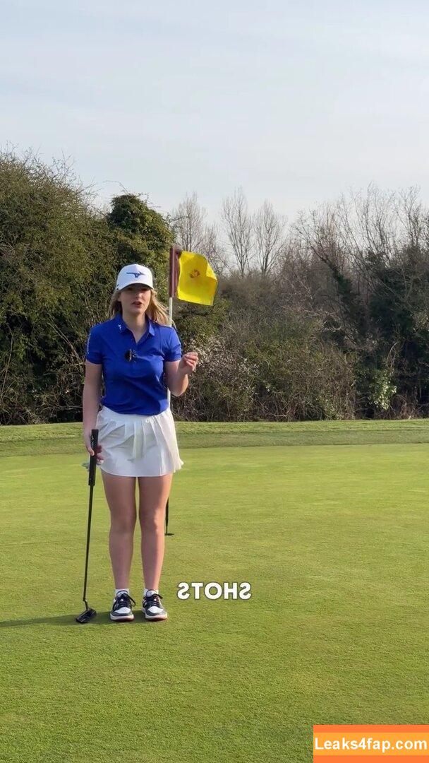 Anna Halliday / Golf with Anna / golfwithanna слитое фото фото #0027