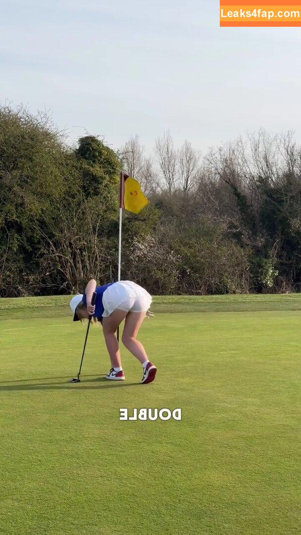 Anna Halliday / Golf with Anna / golfwithanna слитое фото фото #0029