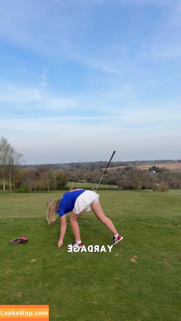 Anna Halliday / Golf with Anna / golfwithanna слитое фото фото #0041