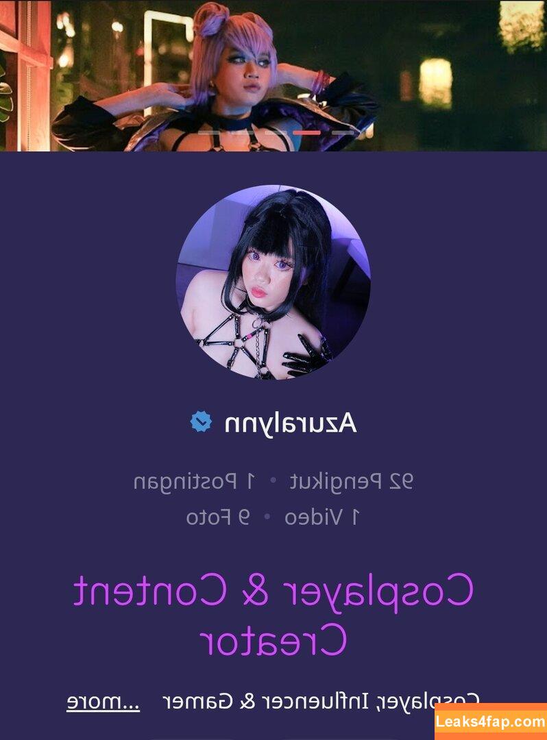 Azuralynn / azuralynn_cos leaked photo photo #0002