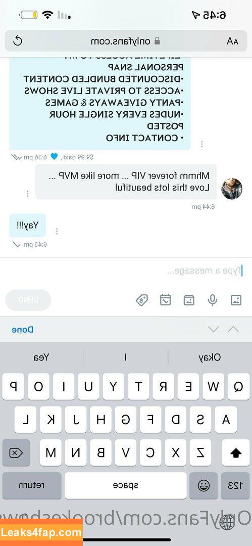 brookeshowsxx leaked photo photo #1106