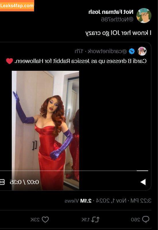 Cardi B / iamcardib слитое фото фото #0716