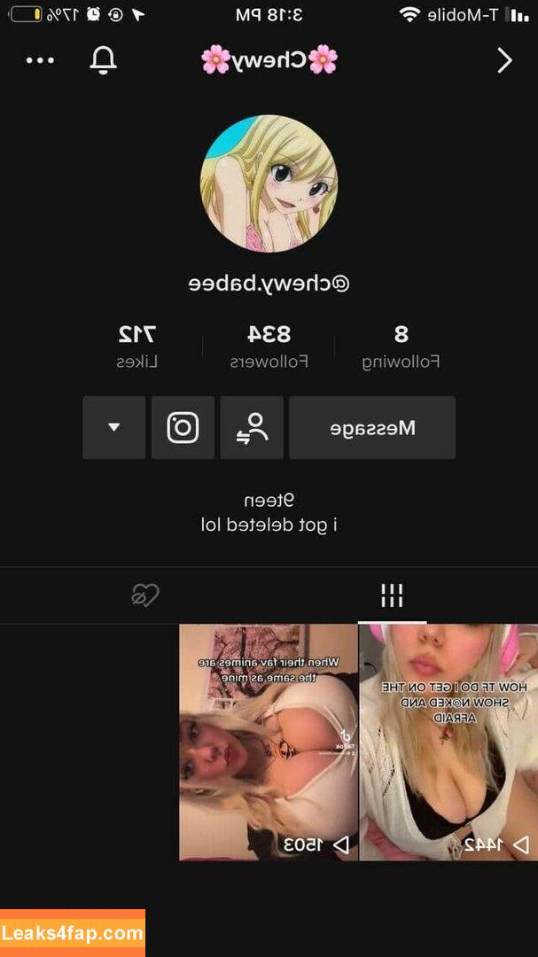 Chewys.melons / Chewy_waifu / chewtastic_chewy leaked photo photo #0271