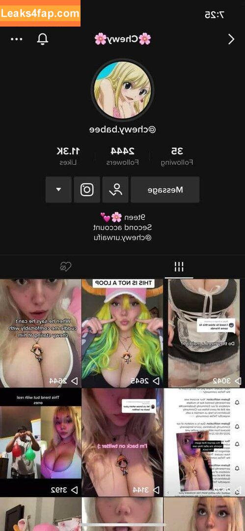 Chewys.melons / Chewy_waifu / chewtastic_chewy leaked photo photo #0330