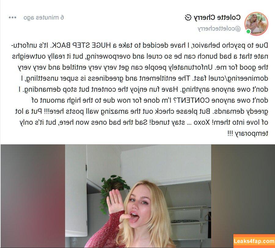 Colette Cherry / ColetteCherry_ / colettecherry / colettecherry__ / coletteleclar / https: leaked photo photo #0262