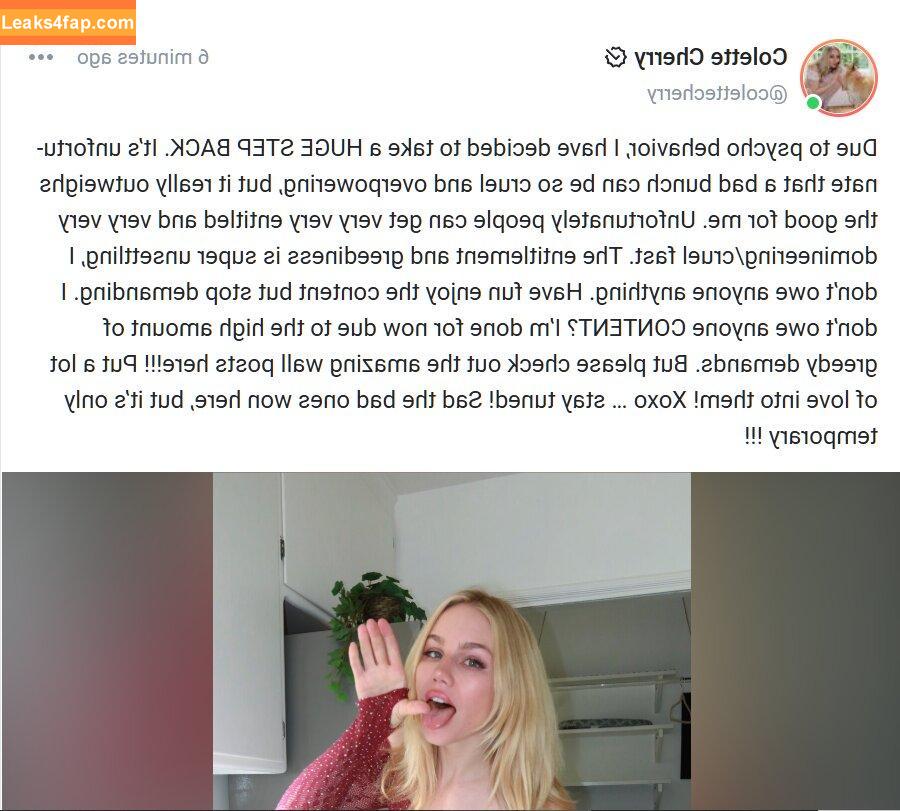 Colette Cherry / ColetteCherry_ / colettecherry / colettecherry__ / coletteleclar / https: leaked photo photo #0263