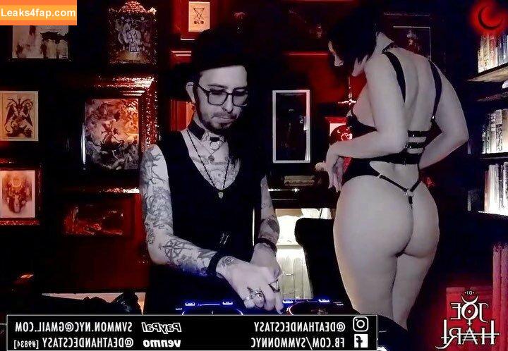 deathandecstasy / DJ Joe Hart and Goth Girl / deysicorona слитое фото фото #0009