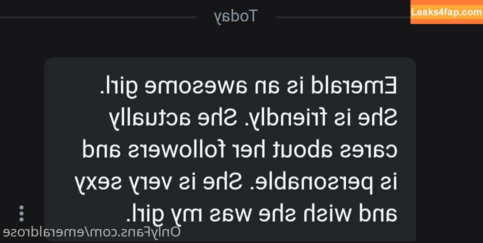 emeraldrose / emeraldroseasmr leaked photo photo #0002