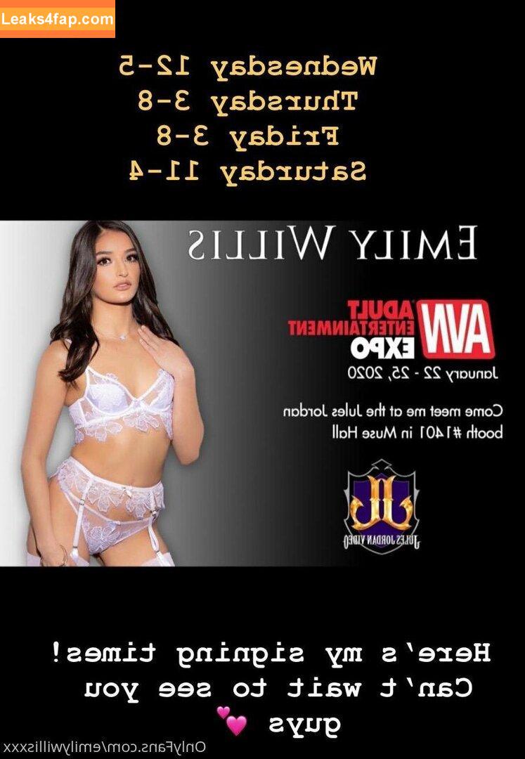 Emily Willis / emilywillisx3 / emilywillisxoxo / emilywillisxxx leaked photo photo #0389