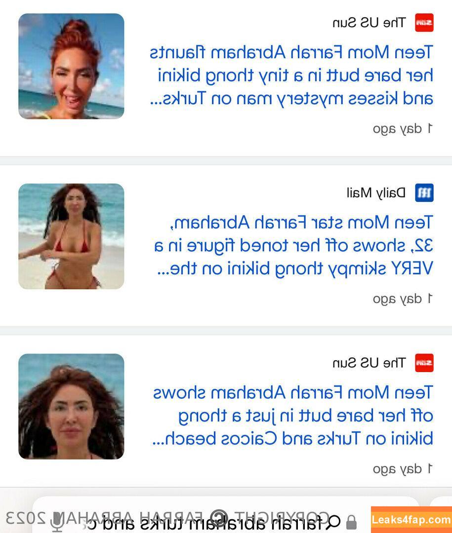 farrahabraham /  слитое фото фото #0143