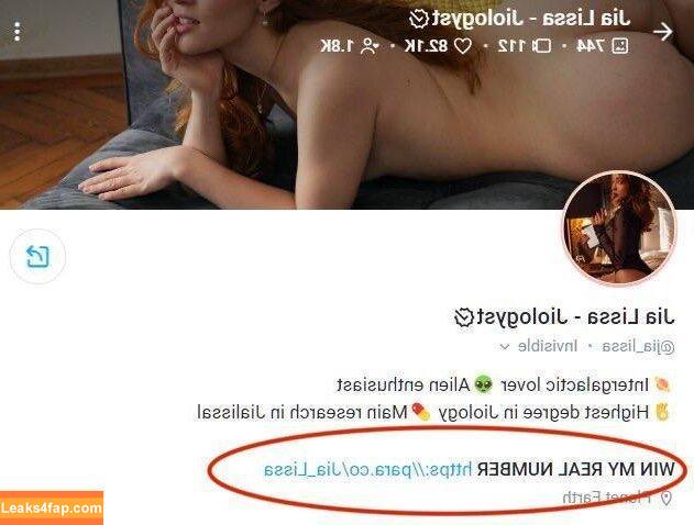 Jia Lissa / Jia_Lissa / Jiologyst / jialissaonly leaked photo photo #1605