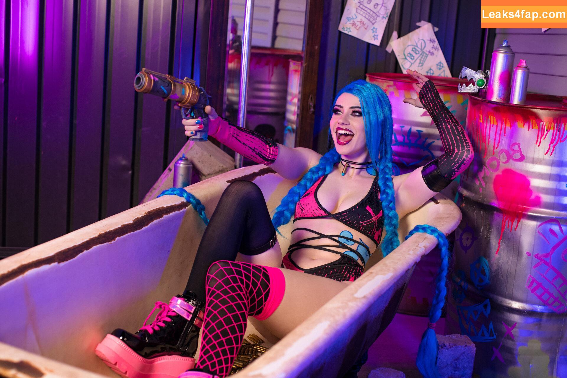 Jinx Cosplay Arcane / LeagueLegends / jinxedyumeria слитое фото фото #0008