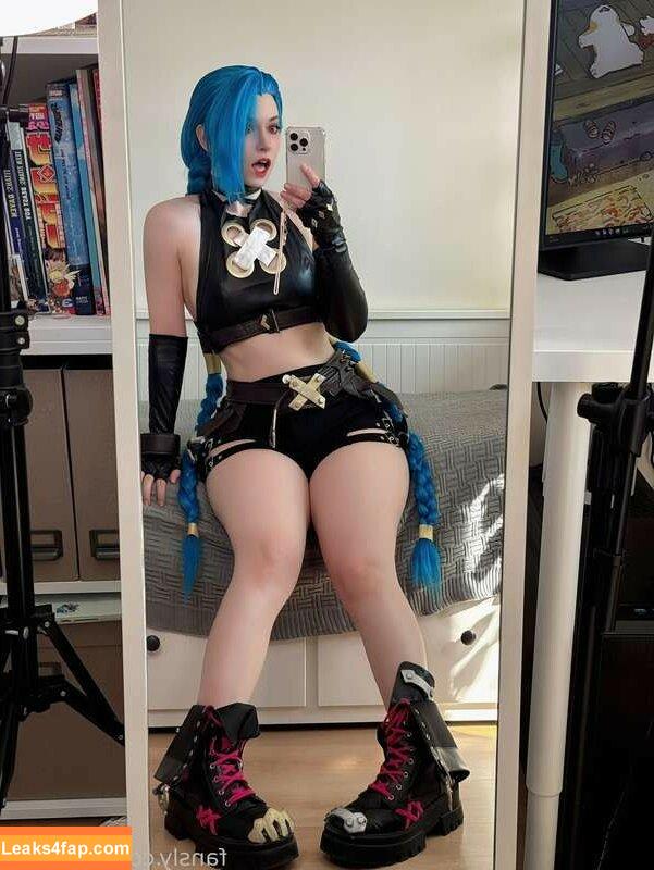 Jinx Cosplay Arcane / LeagueLegends / jinxedyumeria leaked photo photo #0040