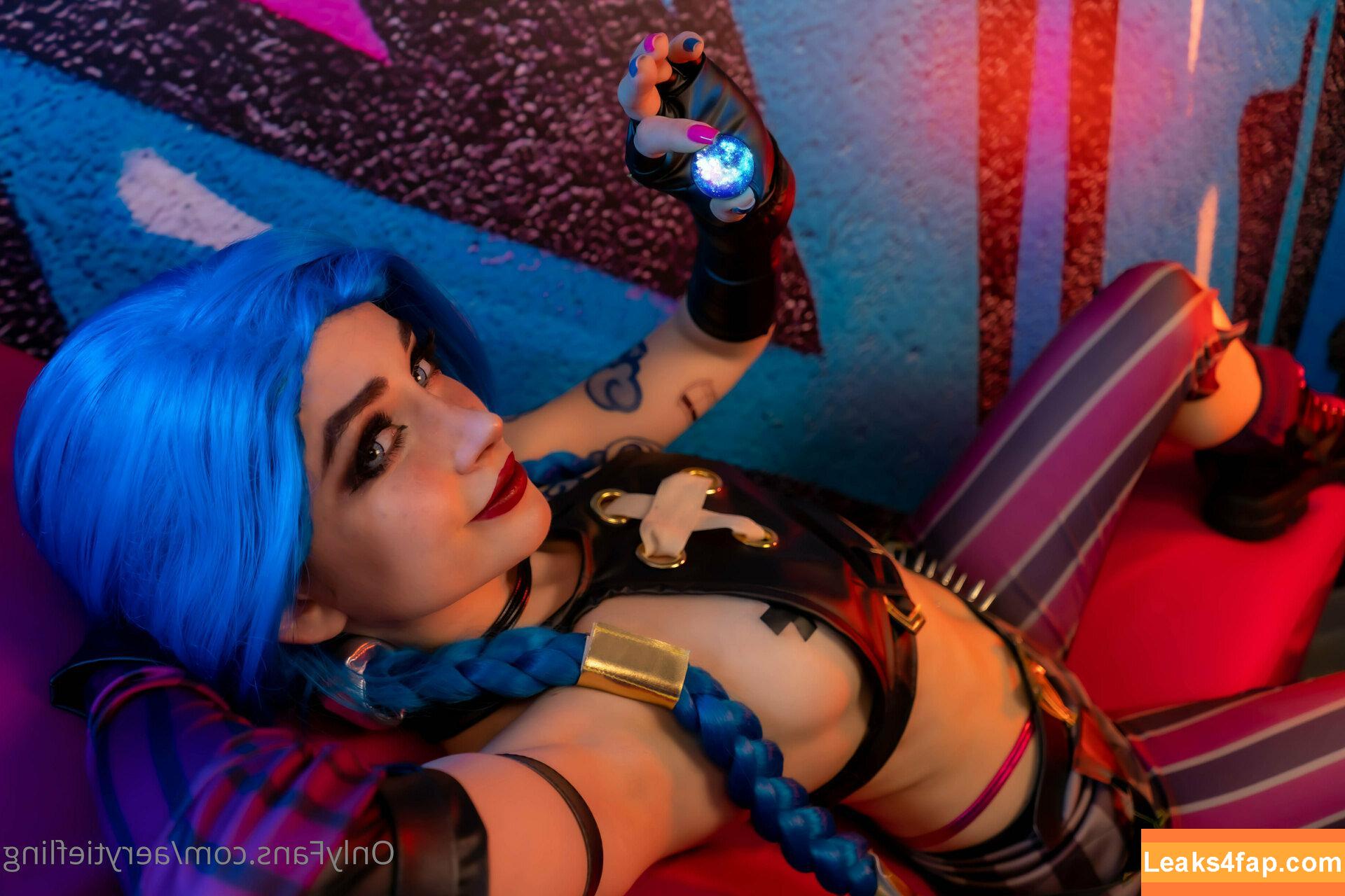 Jinx Cosplay Arcane / LeagueLegends / jinxedyumeria leaked photo photo #0060