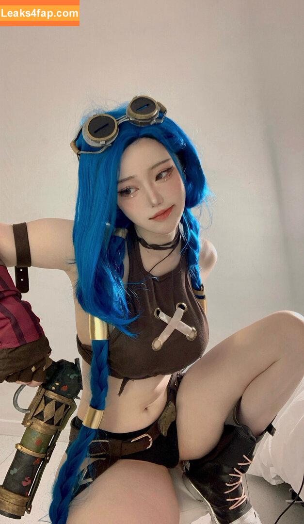 Jinx Cosplay Arcane / LeagueLegends / jinxedyumeria leaked photo photo #0068