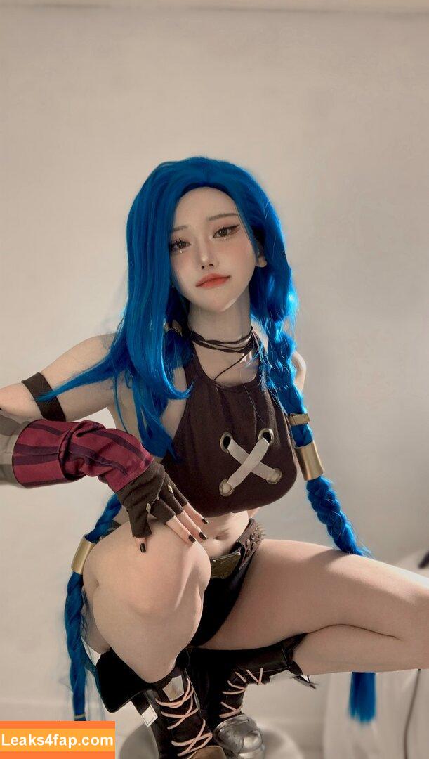 Jinx Cosplay Arcane / LeagueLegends / jinxedyumeria leaked photo photo #0072