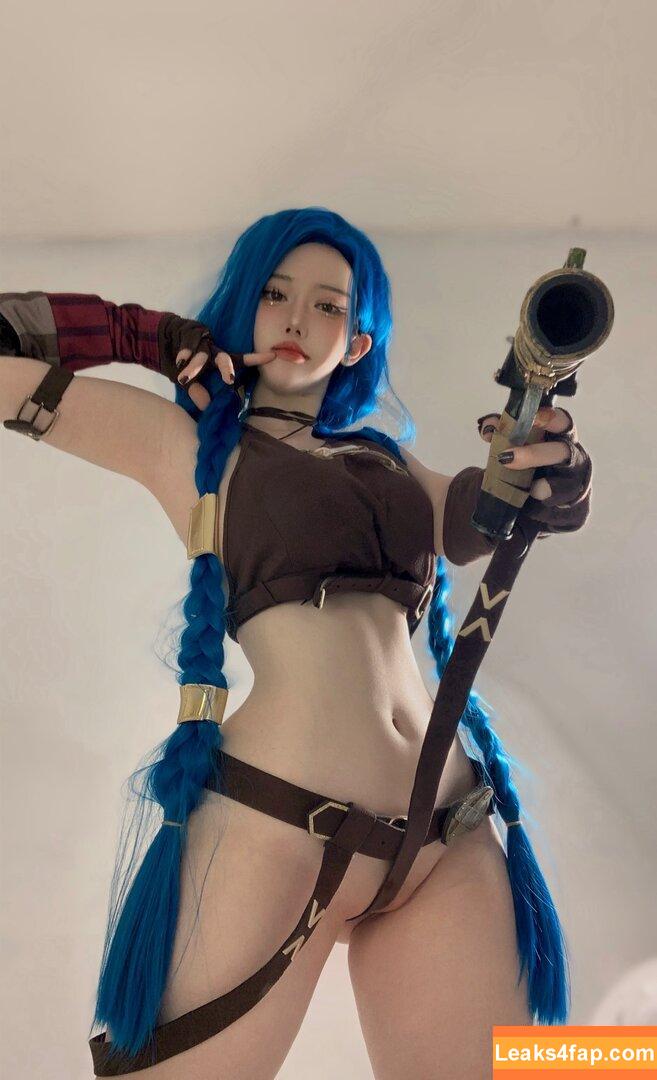 Jinx Cosplay Arcane / LeagueLegends / jinxedyumeria leaked photo photo #0073