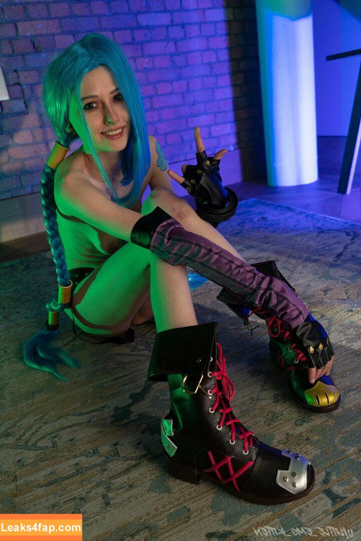 Jinx Cosplay Arcane / LeagueLegends / jinxedyumeria leaked photo photo #0074