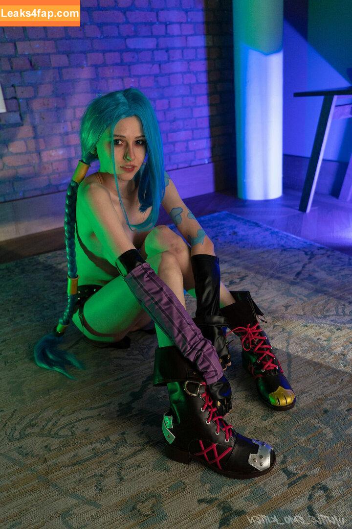 Jinx Cosplay Arcane / LeagueLegends / jinxedyumeria leaked photo photo #0077