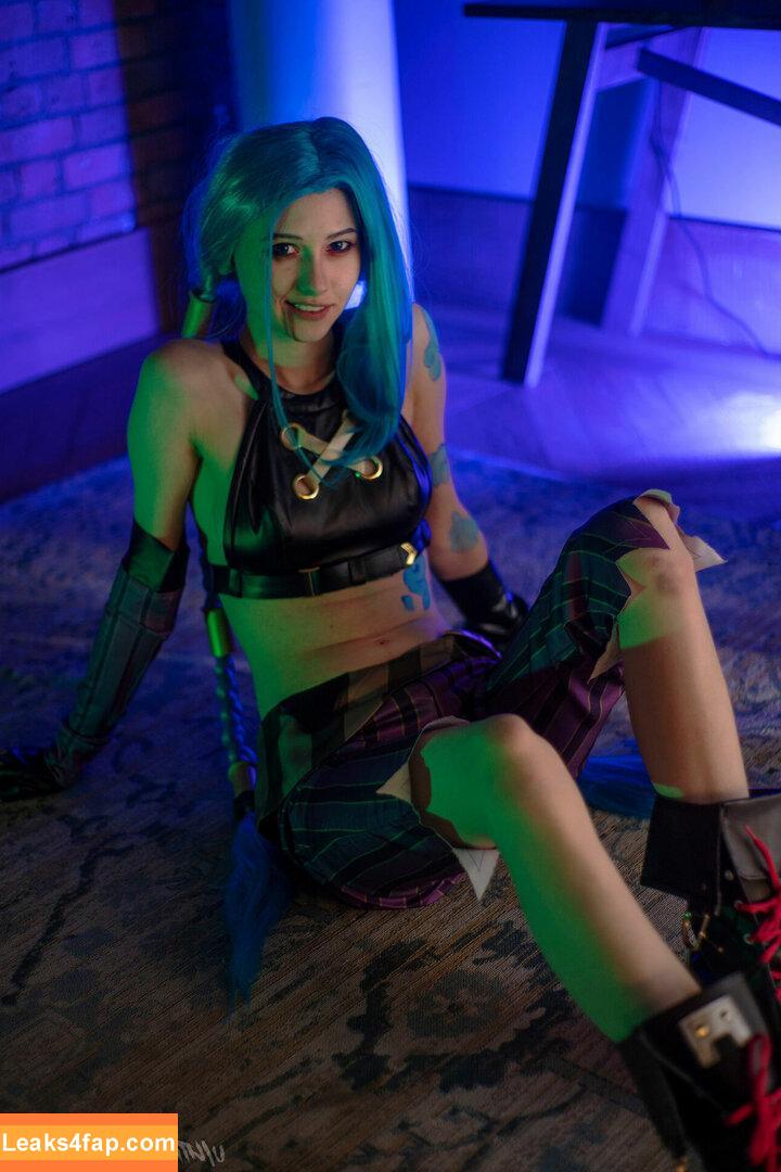 Jinx Cosplay Arcane / LeagueLegends / jinxedyumeria leaked photo photo #0093