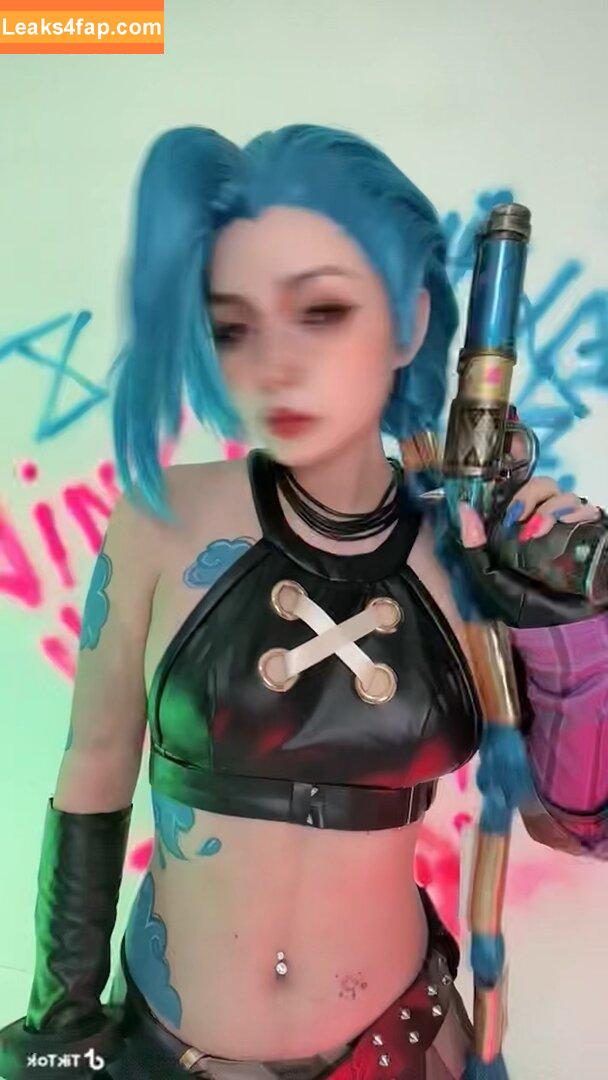 Jinx Cosplay Arcane / LeagueLegends / jinxedyumeria leaked photo photo #0101