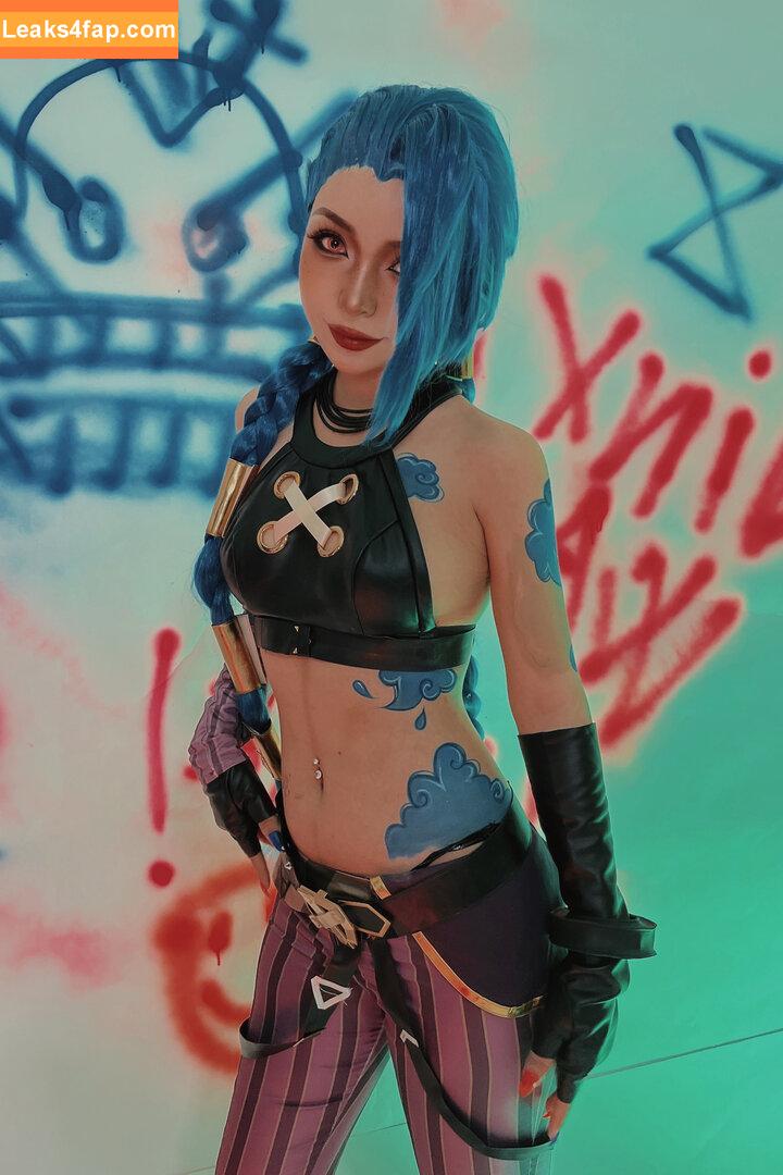 Jinx Cosplay Arcane / LeagueLegends / jinxedyumeria leaked photo photo #0102