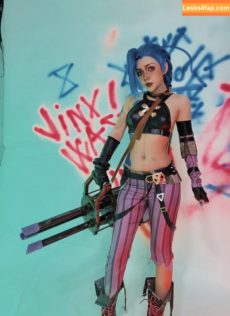 Jinx Cosplay Arcane / LeagueLegends / jinxedyumeria leaked photo photo #0104