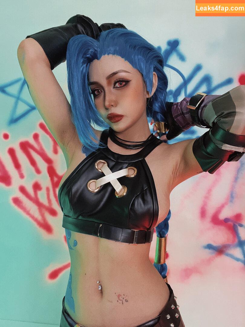 Jinx Cosplay Arcane / LeagueLegends / jinxedyumeria leaked photo photo #0106